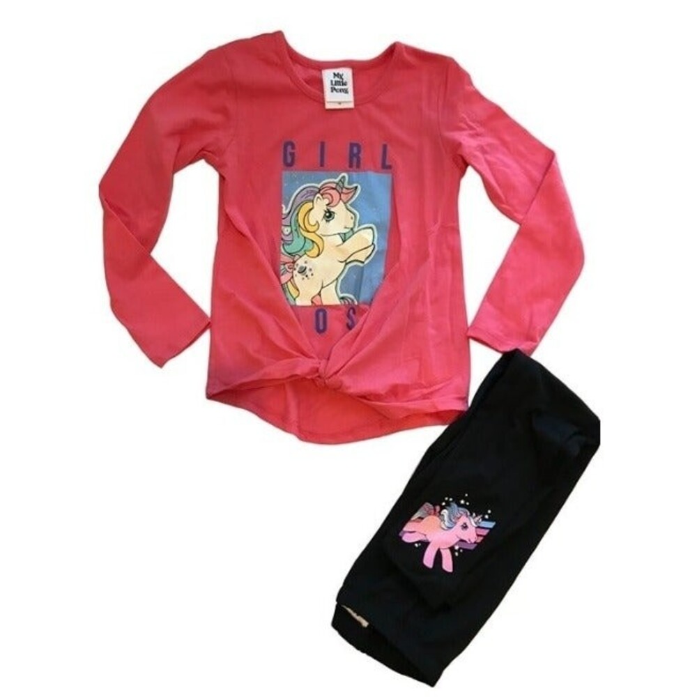 Girls size 4-5 Shirt and Pant Set My Little Pony NEW
